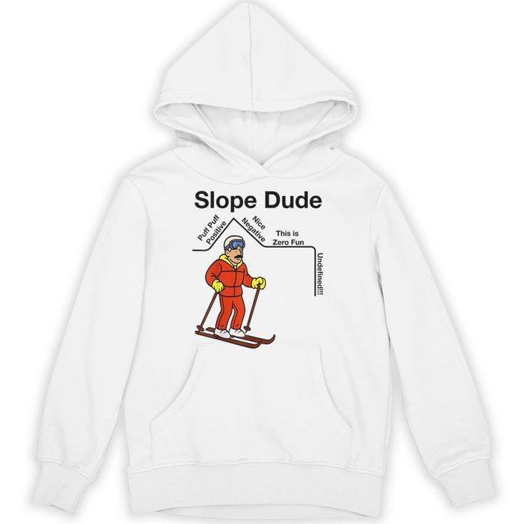 Nerdy Slope Dude Geometry Algebra Math Teacher Unisex Hoodie