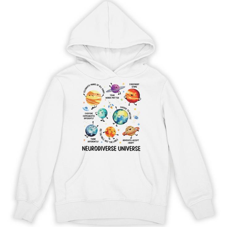 Neurodiverse Universe Space Planet Special Education Teacher Unisex Hoodie
