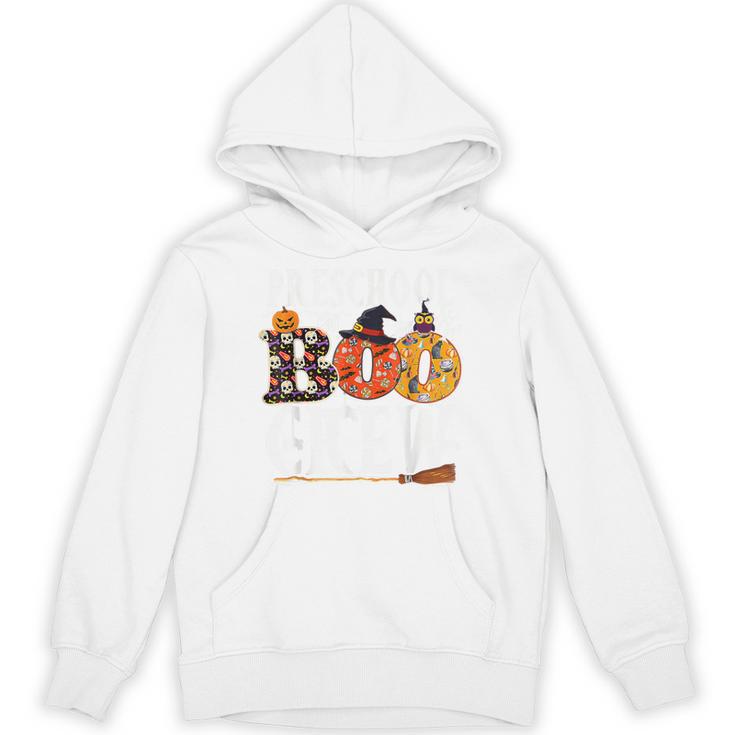 Preschool Boo Crew Teacher Halloween Unisex Hoodie