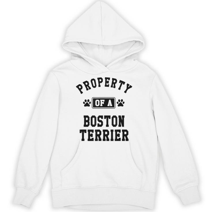 Property Of Boston Terrier Boston Terrier Shirt Unisex Hoodie