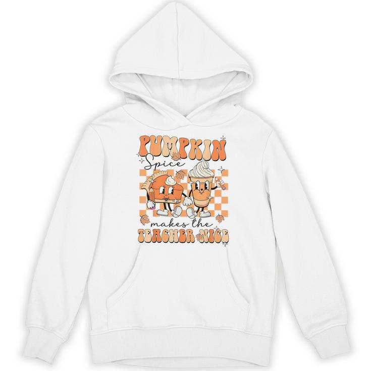 Pumpkin Spice Makes The Teacher Nice Teacher Graduation Unisex Hoodie