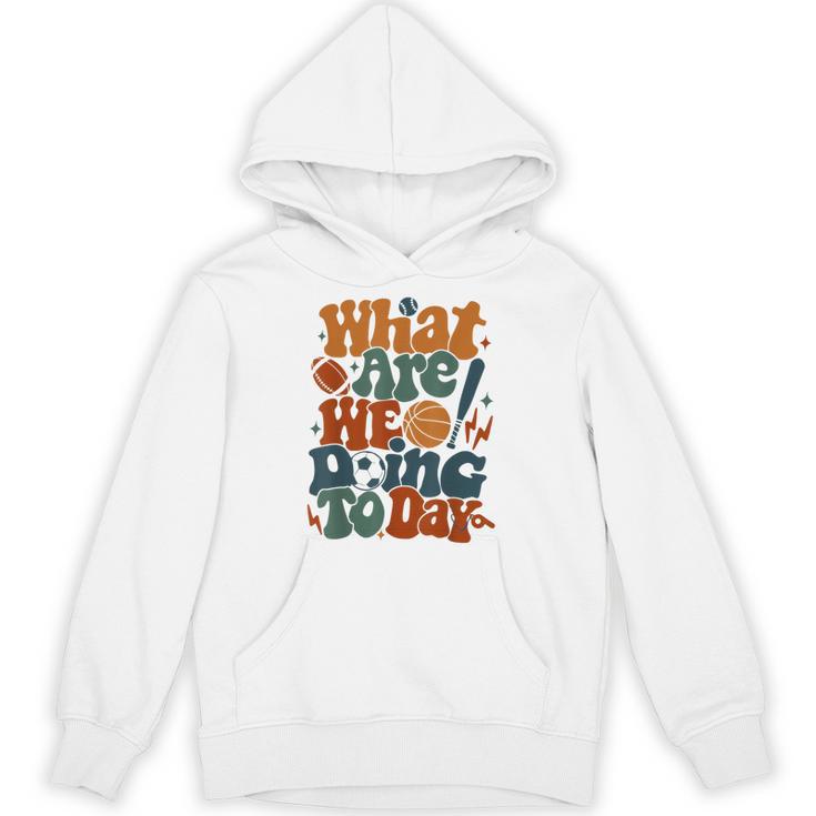 Retro PE Teacher What Are We Doing Today School Coach Women Unisex Hoodie