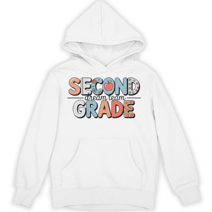 Second Grade Dream Team Back To School 2nd Grade Teacher Unisex Hoodie