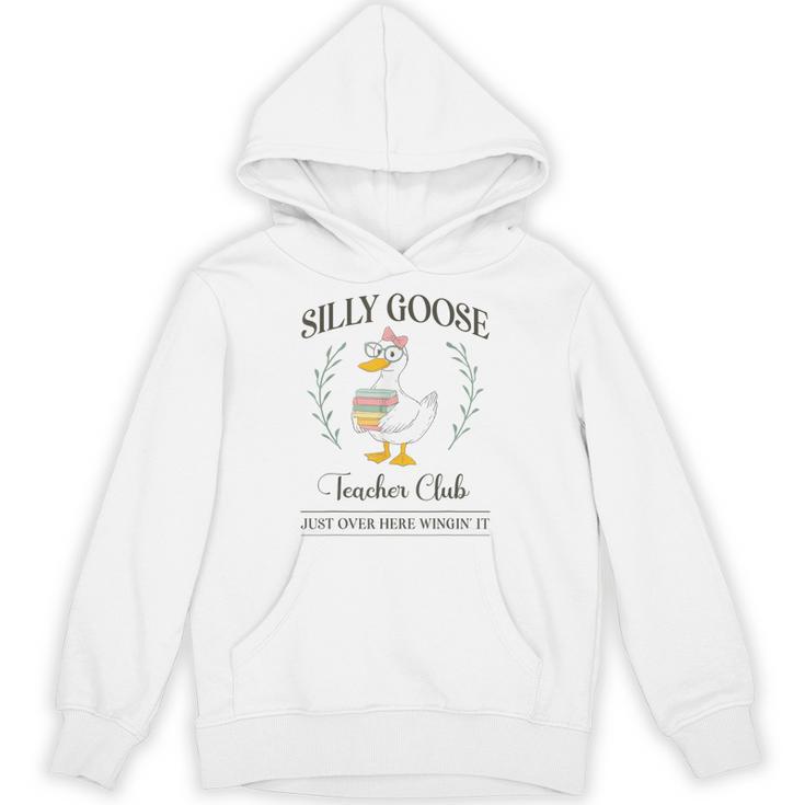 Silly Goose Teacher Club Unisex Hoodie