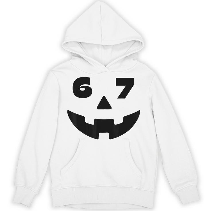 Six Seven Halloween Costume For Students Teachers 6 7 Unisex Hoodie