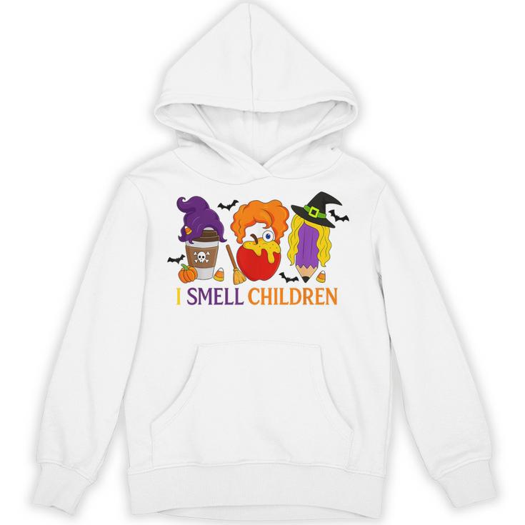 I Smell Children Witch Teacher Halloween Trick Or Teach Unisex Hoodie