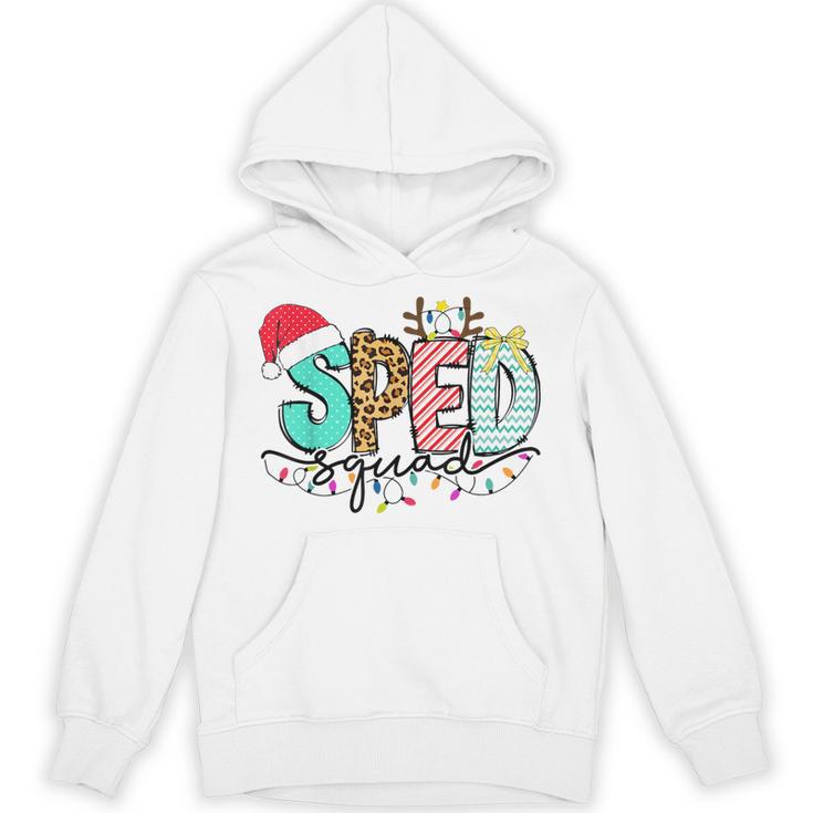 SPED Squad Special Education Teacher Autism Christmas Women Unisex Hoodie