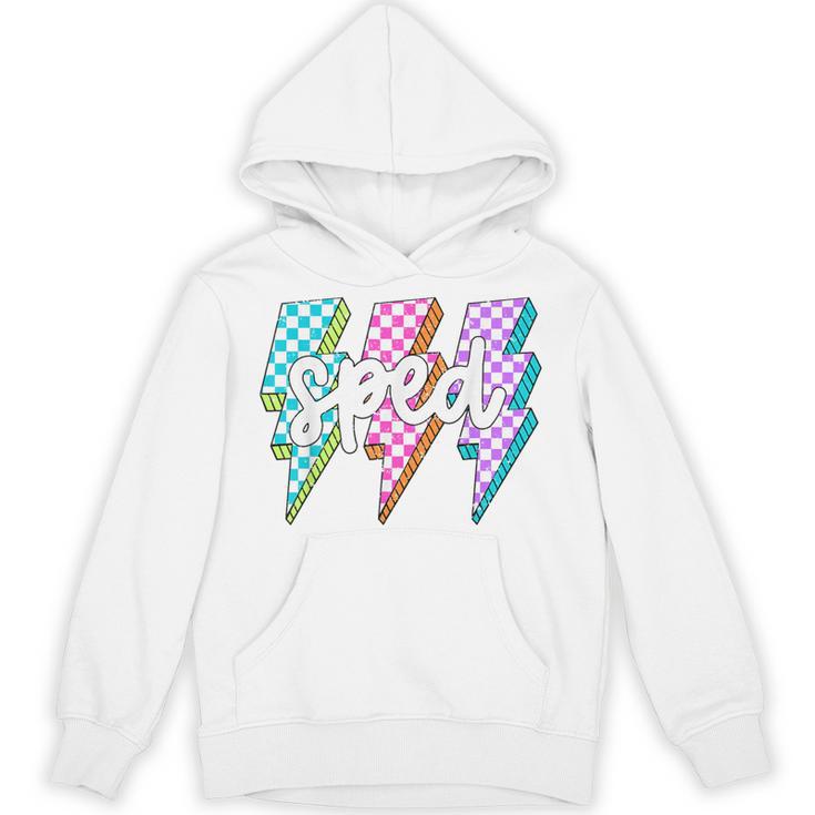 SPED Teacher Squad Lightning Bolt Special Education Unisex Hoodie