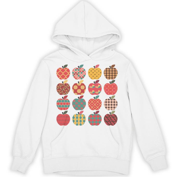Teacher Apple Back To School Art For School Supplies Unisex Hoodie