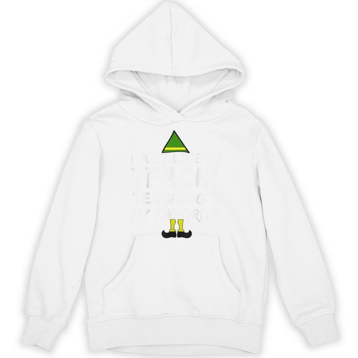 Teacher Christmas Teaching Is My Favorite Unisex Hoodie