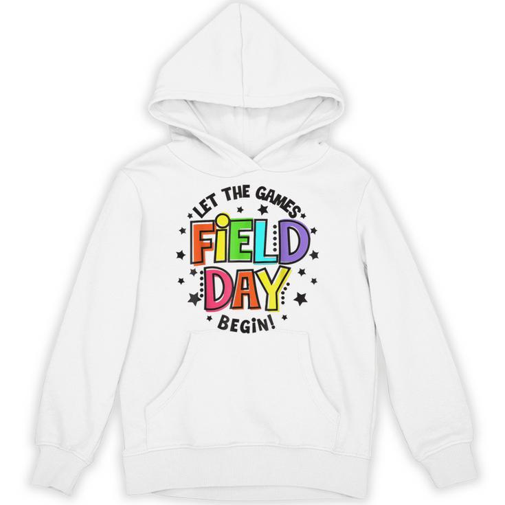Teacher Student Field Day Let The Games Begin Field Day Unisex Hoodie
