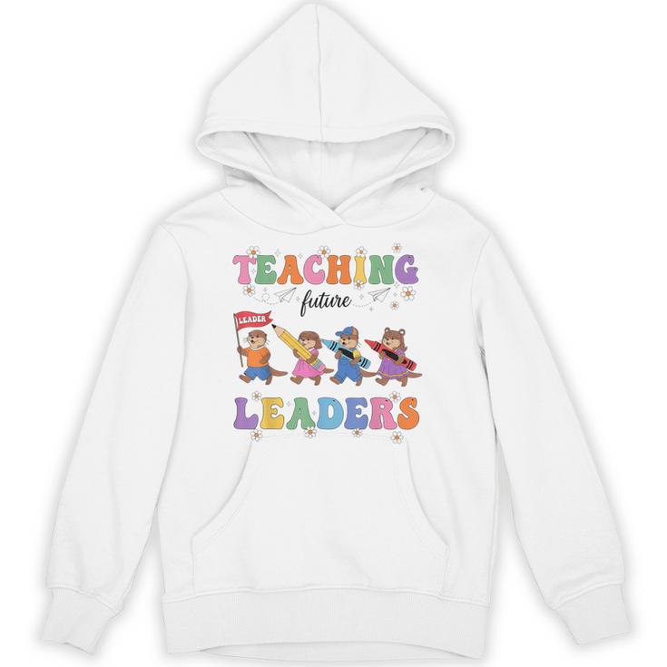Teaching Future Leaders Otter Back To School Teacher Unisex Hoodie