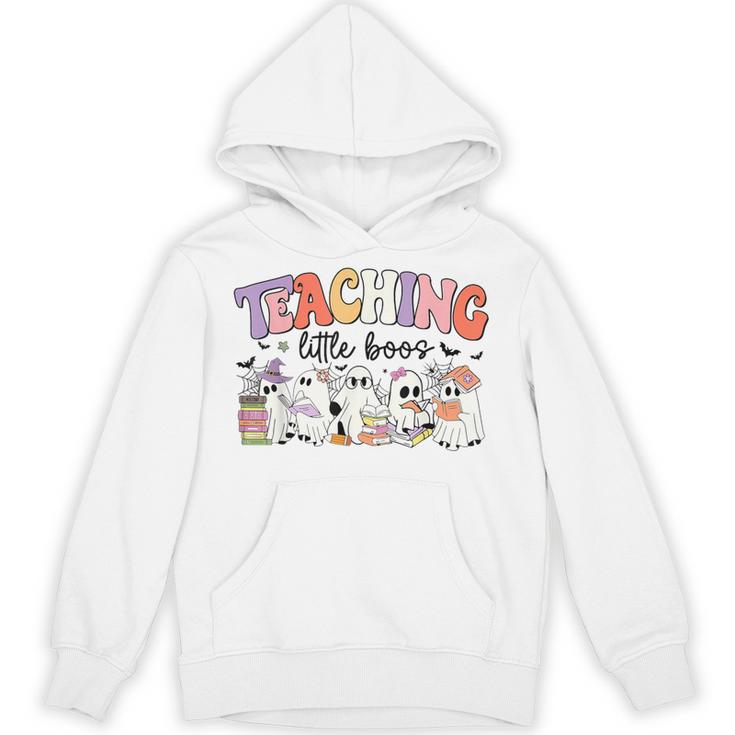 Teaching My Little Boos Teacher Ghost Teacher Halloween For Men Women Kids Unisex Hoodie