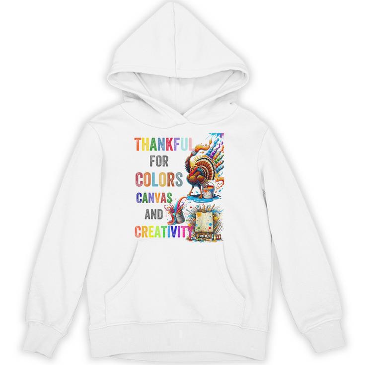 Turkey Thanksgiving Art Teacher Costume Tee For Artists Unisex Hoodie