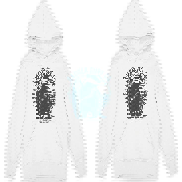 Vintage Badgerurf Co レトロ サーフィン カリフォルニアアート パーカー