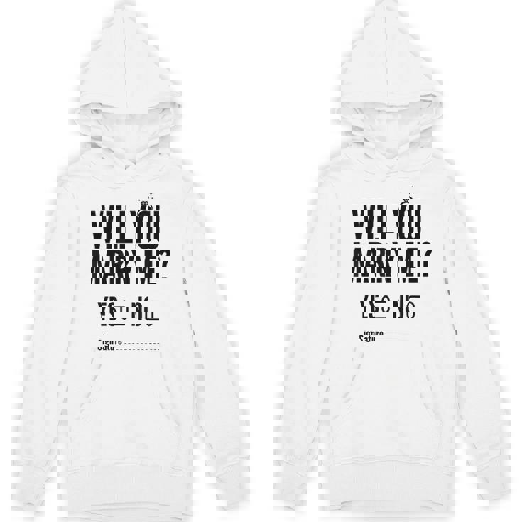 Will You Marry Me Wedding おもしろプロポーズ パーカー