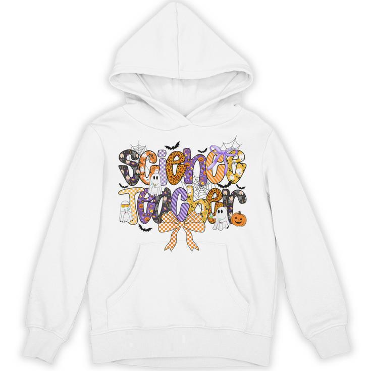 Women Spooky Science Teacher Halloween Science Stem Teacher Unisex Hoodie