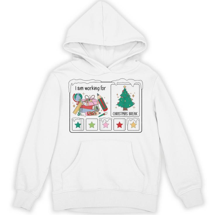 I Am Working For Christmas Break Special Education Teacher Unisex Hoodie