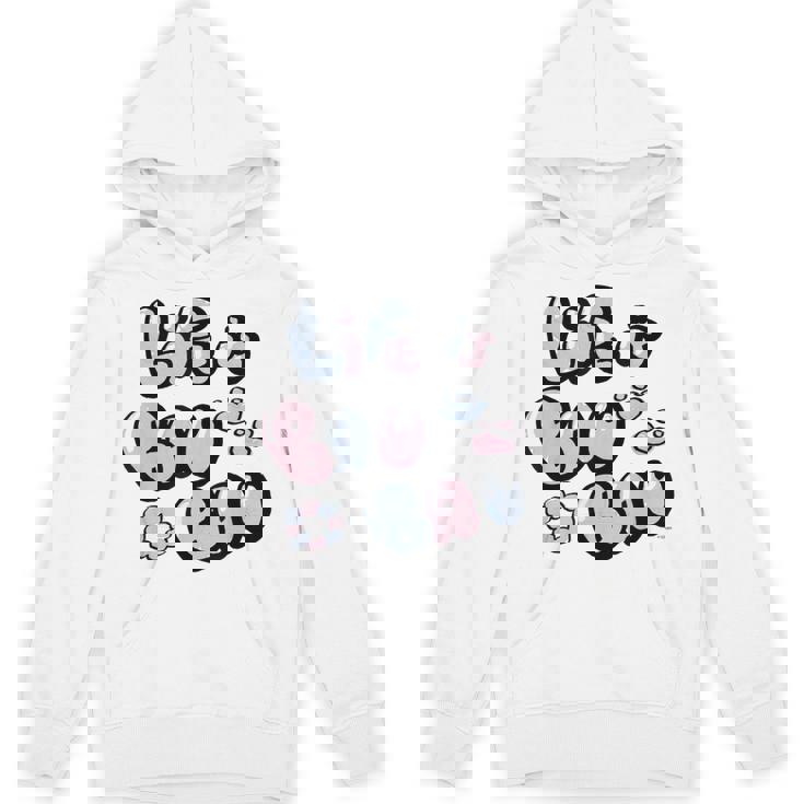 【フワモコ】Life Is Bau Bau パーカー