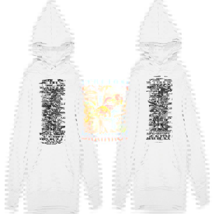 イタリアンブレインロットファニーイタリアンブレインロットミーム パーカー