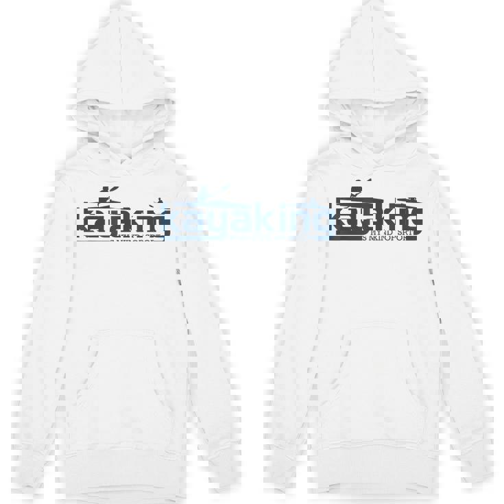 カヤックは俺のスポーツだよカヤックはカヤック パーカー