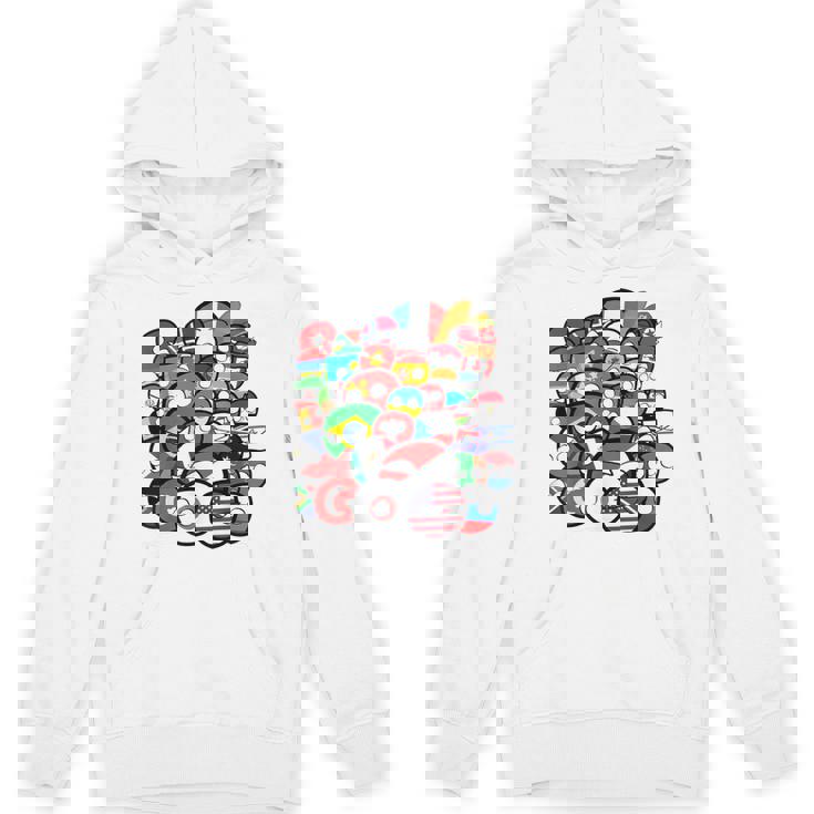 カントリーボールまたはポーランドボールの各国のグループ写真 パーカー