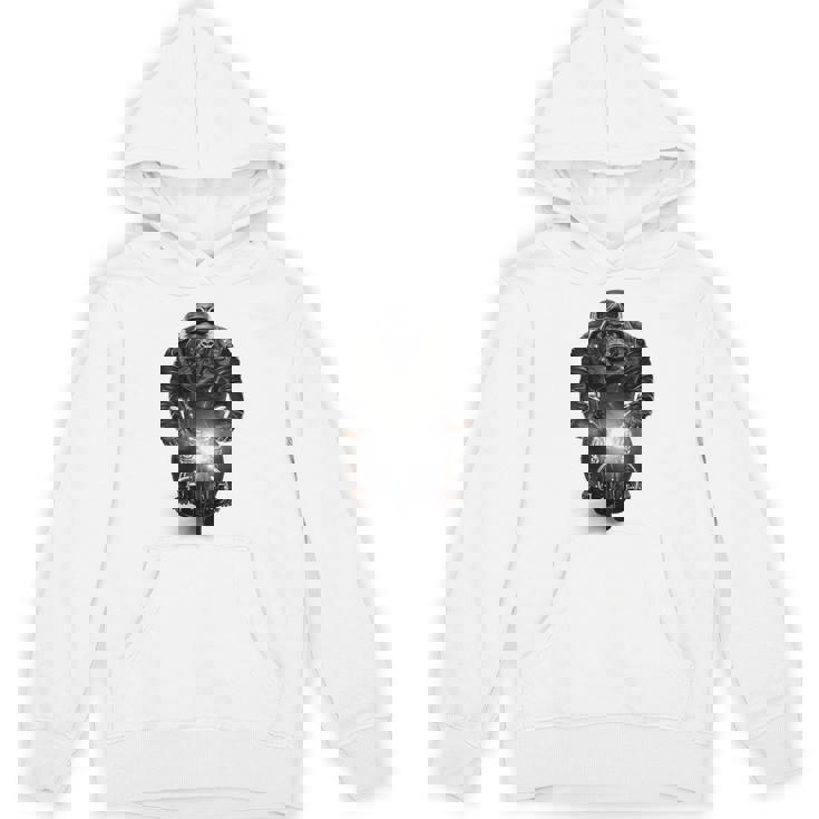 ゴリラ 動物 バイク ヘルメット パーカー