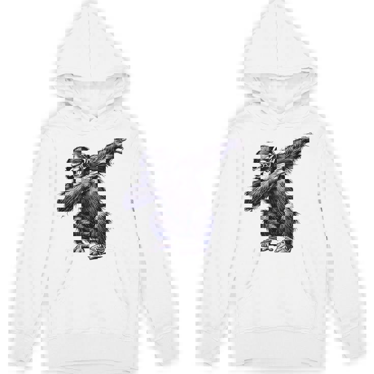 サングラスをかけたダブダンスを踊るチンパンジー猿 パーカー