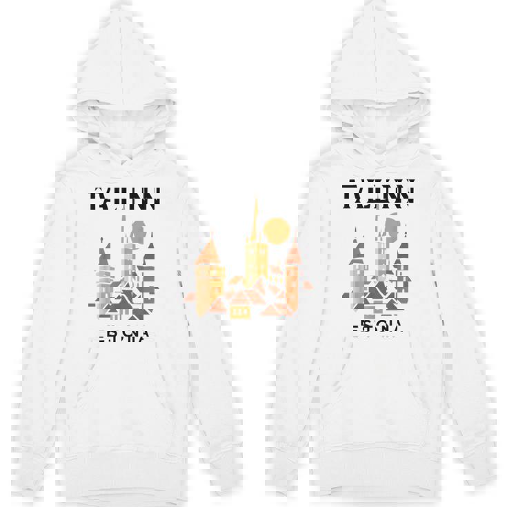 タリン エストニア 中世 旧市街 ヴィンテージ レトロ エストニア パーカー