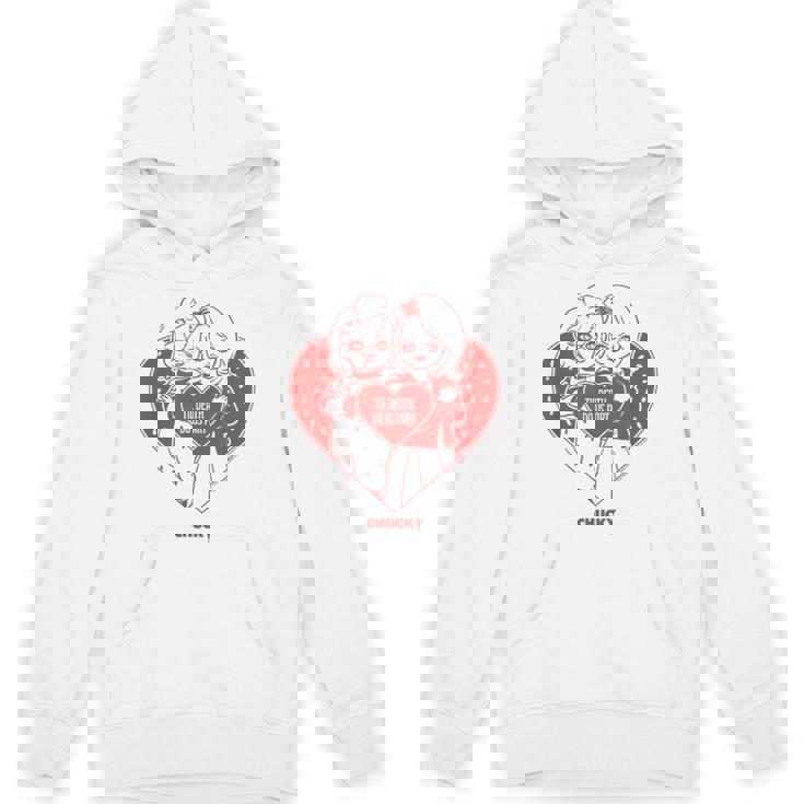 チャッキー＆ティファニーティル・デス・ドゥ・アス・パート・バレンタイン パーカー