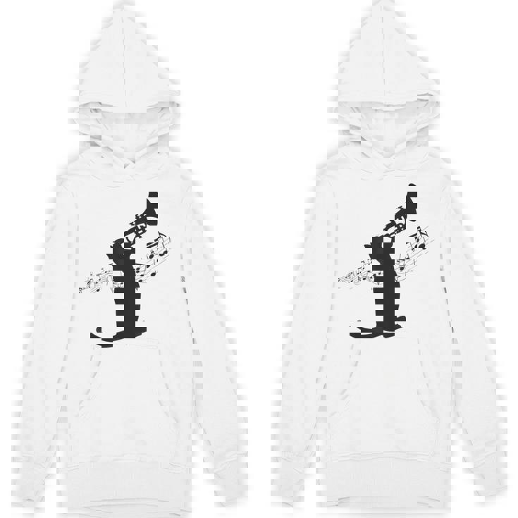 トランペット奏者猫 パーカー