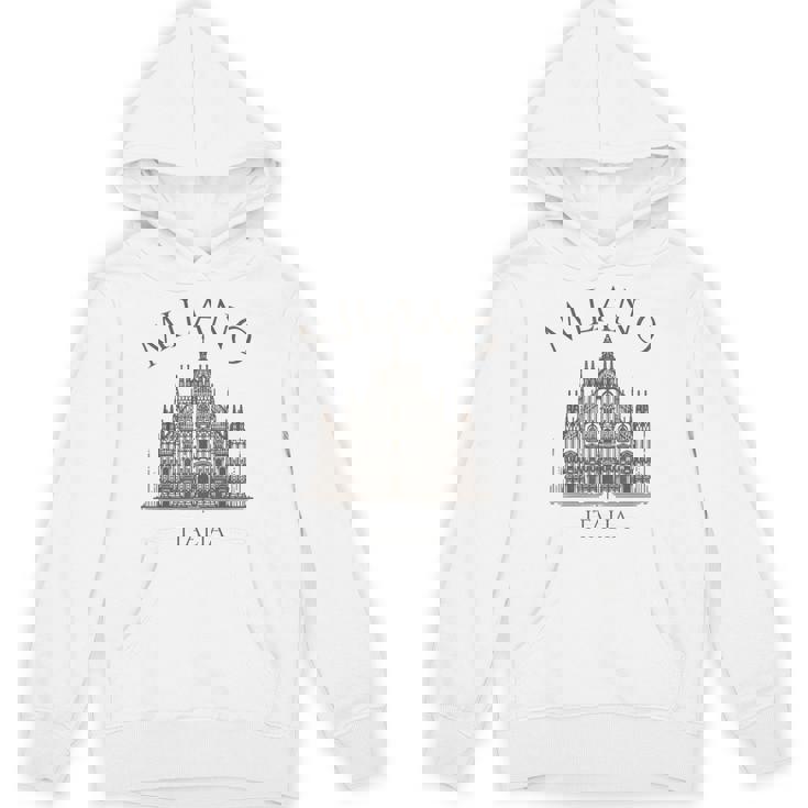 ミラノ イタリア ドゥオーモ 大聖堂 建築 イタリア パーカー