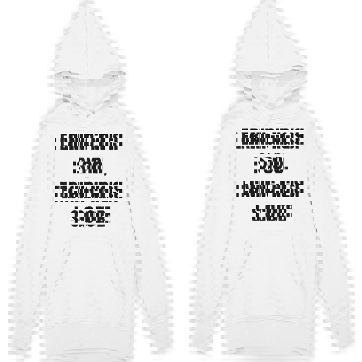 ヴィンテージの退職英語教師、面白い英語教師 パーカー