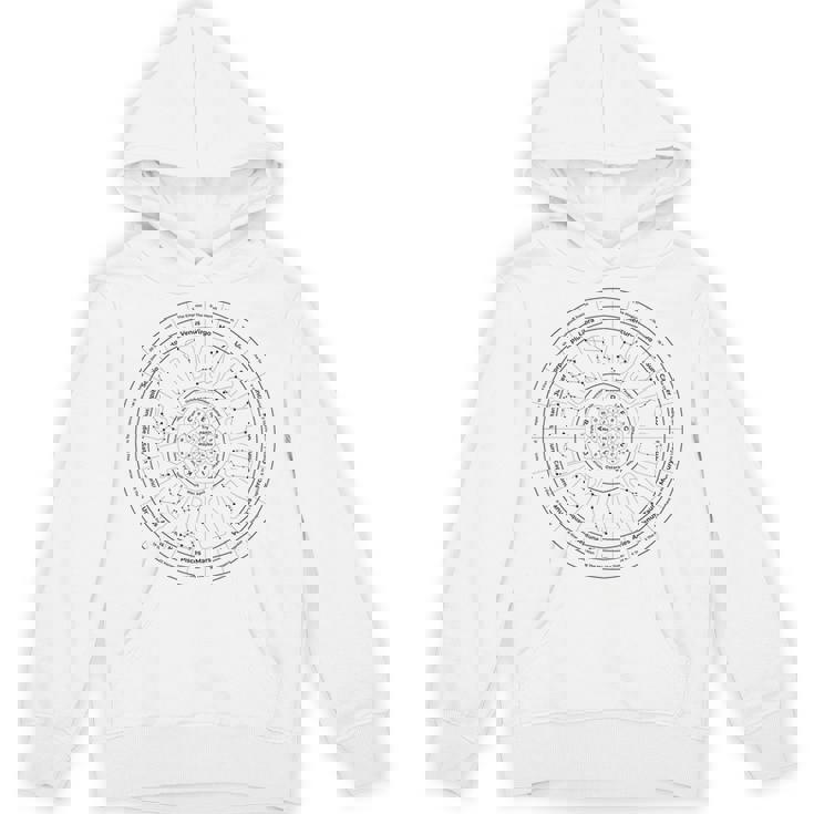 占いホイール タロット 振り子グラフィック パーカー