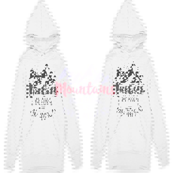 山が呼んでいるし、私は行かなければならない Wanderlust パーカー