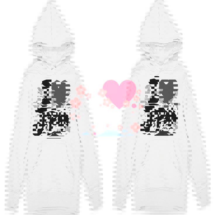 日本人 I Love Japan 桜 旗 富士山 旅行 パーカー