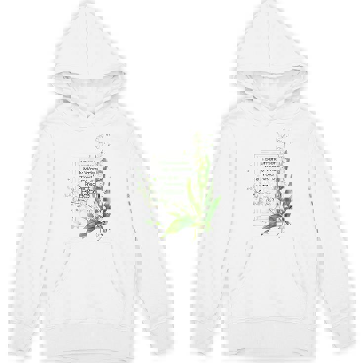 水彩 スズラン キリスト教の祈り パーカー