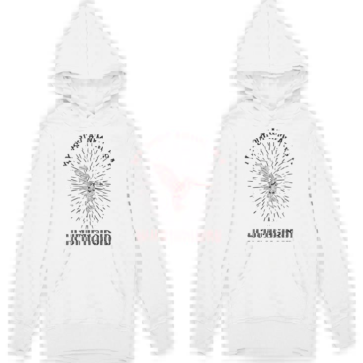 私のスピリットアニマルはハミングバード パーカー