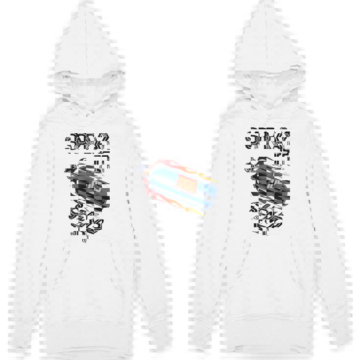 面白いドラッグレースカーnosスプレー Itend It パーカー