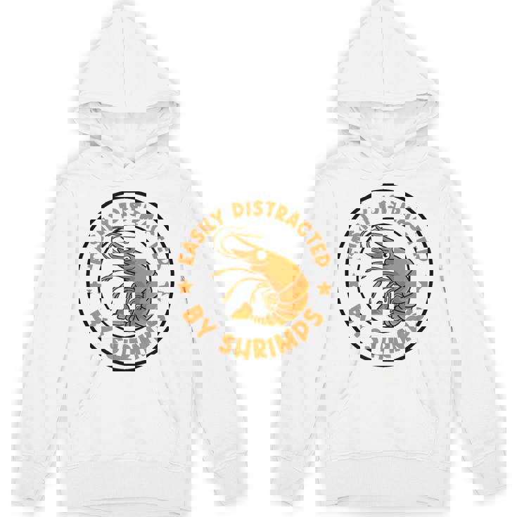 魚介類と海老に気を取られて 面白い海老 パーカー