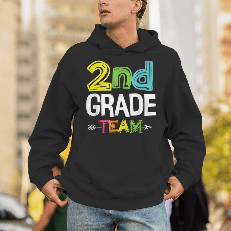 2nd Grade Team T-Shirt 2nd Grade Squad Teacher Unisex Hoodie, 2nd Grade Teacher Hoodies, funny gift