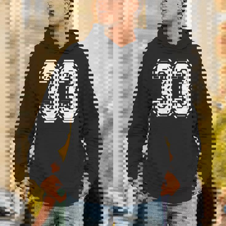 33番のスポーツスタイル。ホワイト。 パーカー