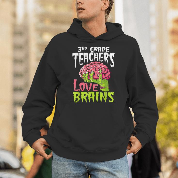 3rd Grade Teachers Love Brains Zombie Teacher Halloween Unisex Hoodie, funny gift 3rd Grade Teachers Love Brains Zombie Teacher Halloween Unisex Hoodie, funny gift