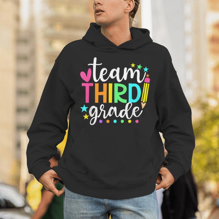 3rd Grade Team Pencil Teacher Student Back To School Girls Unisex Hoodie, funny gift 3rd Grade Team Pencil Teacher Student Back To School Girls Unisex Hoodie, funny gift