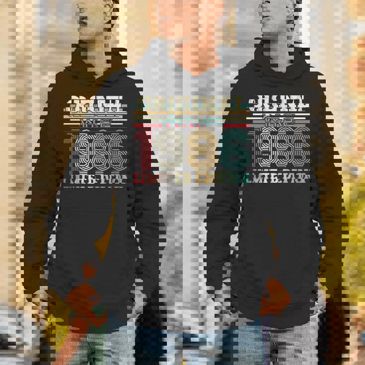 40 歳の誕生日 男性 オリジナル ヴィンテージ 1986 年 ギフト 長袖tシャツ パーカー