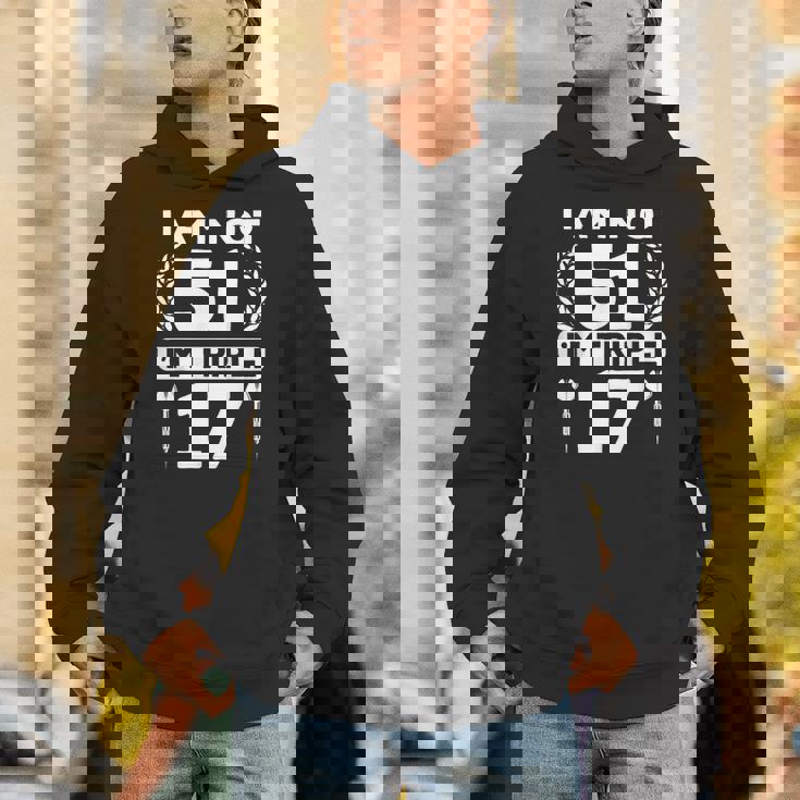 51歳の誕生日 ダーツプレイヤー おもしろダーツ パーカー