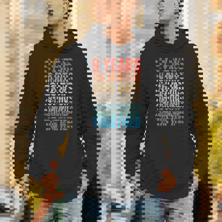 9年目の記念日 彼 彼女 カップル 9回目の結婚 パーカー