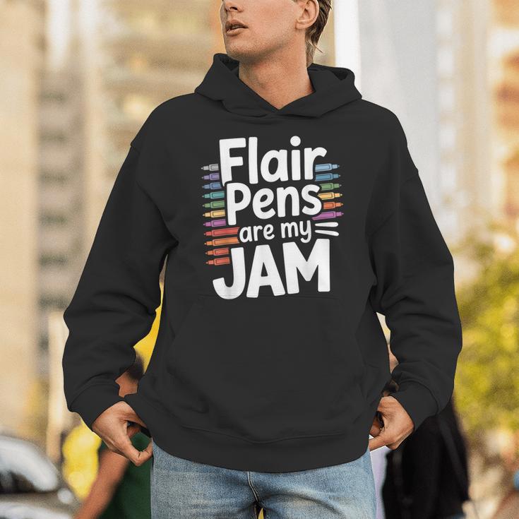 Back To School Teacher Flair Pens Are My Jam Unisex Hoodie, funny gift