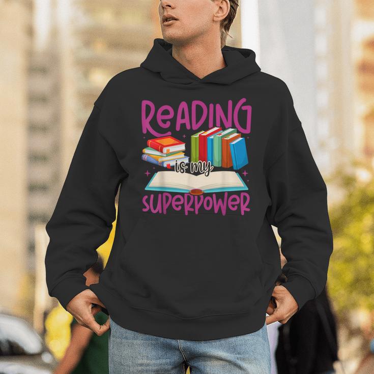 Book Reading Reading Is My Superpower Hoodie