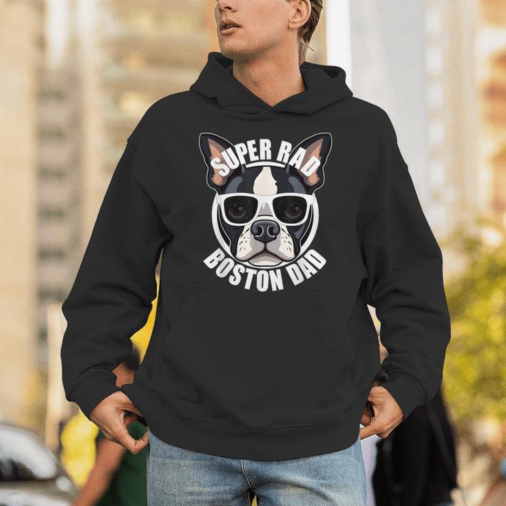 Boston Terrier Dad Father’s Day Dog Dad Men’s Unisex Hoodie, Boston Terrier Dad Hoodies, funny gift